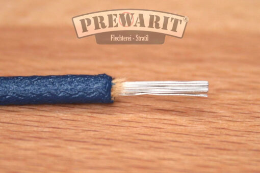 Lakovaný kabel 1,5 mm² RAL 5003 (safírově modrá)