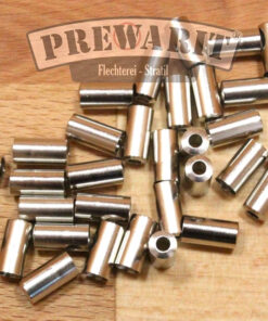 Mosazná poniklovaná koncovka bowdenu 5,5mm