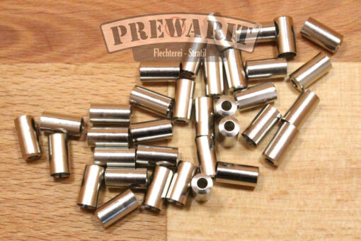 Mosazná poniklovaná koncovka bowdenu 5,5mm