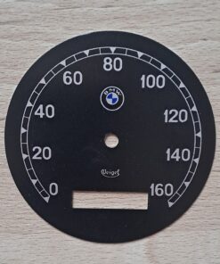 Štítek tachometru Veigel 160 km/h - BMW
