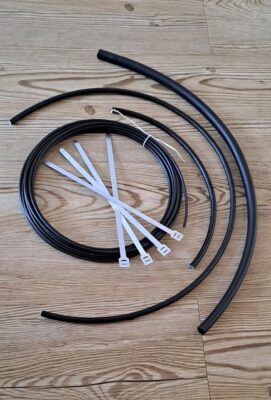 Sada prémiových opředených lakovaných kabelů ČZ 125T
