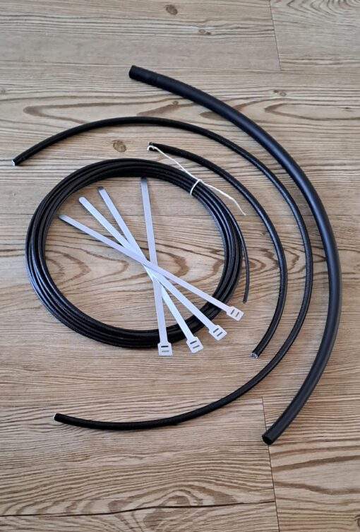 Sada prémiových opředených lakovaných kabelů ČZ 125T