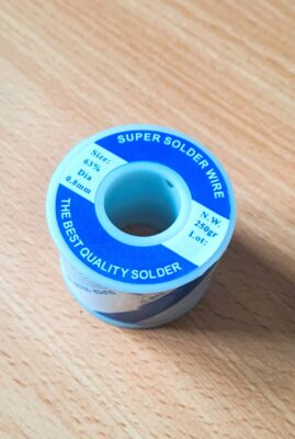 Cínová pájka 0,8mm